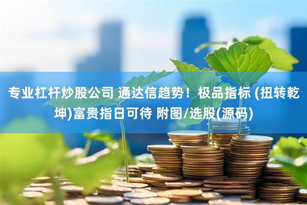 专业杠杆炒股公司 通达信趋势！极品指标 (扭转乾坤)富贵指日可待 附图/选股(源码)